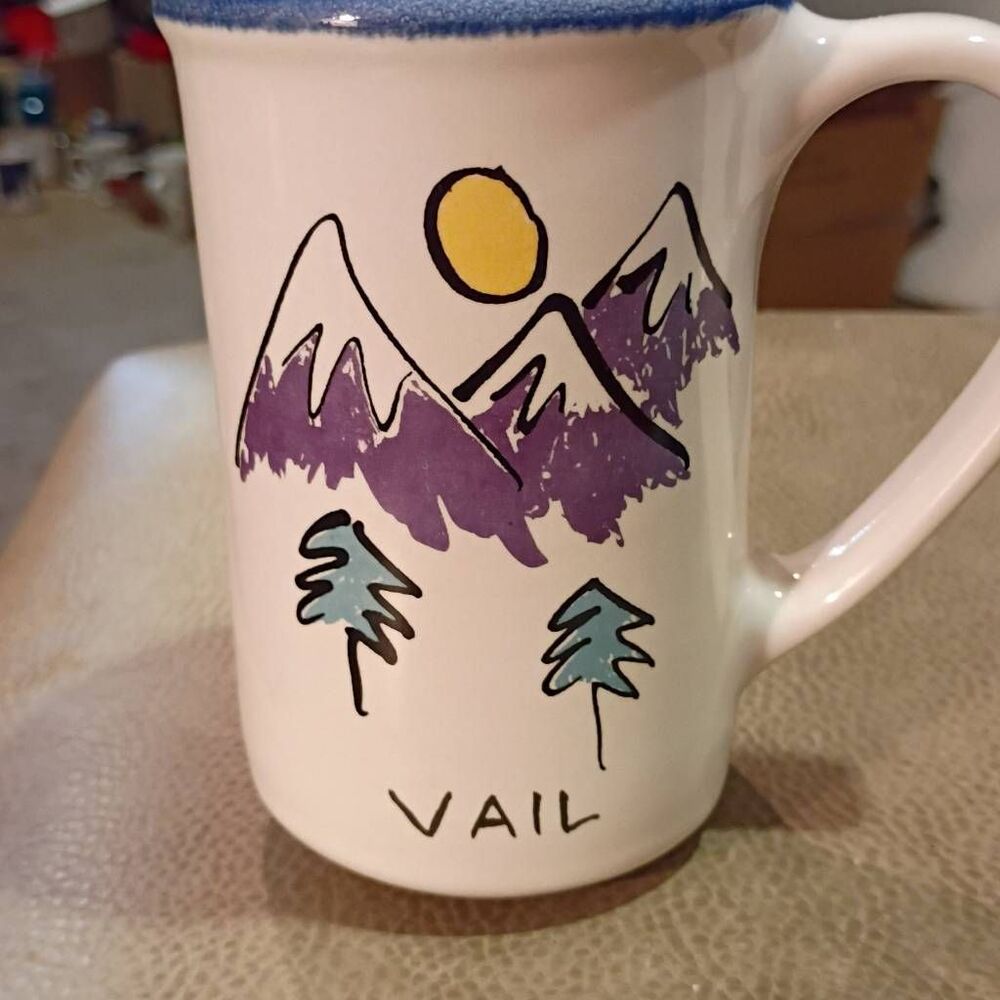 Vail Colorado Coffee Mug Ski Mountain